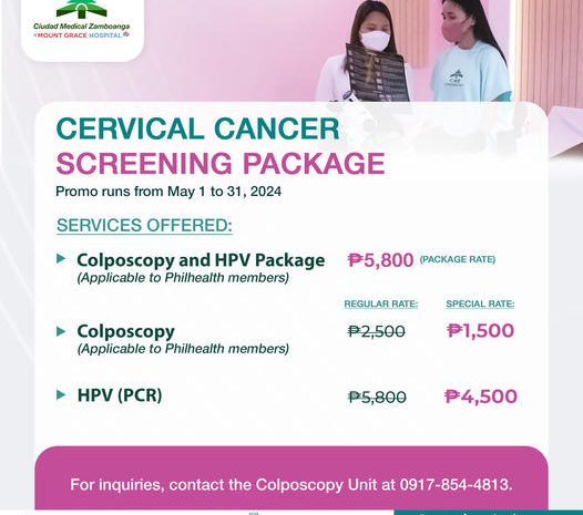 Cervical Cancer Screening Package