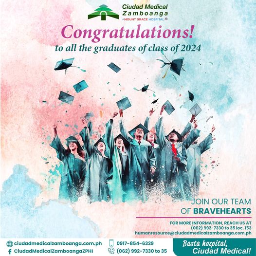 Congratulations to all graduates of Class 2024