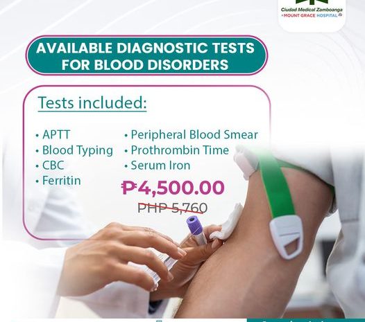  Diagnostic Test for Blood Disorder